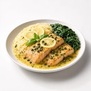 Salmon Piccata