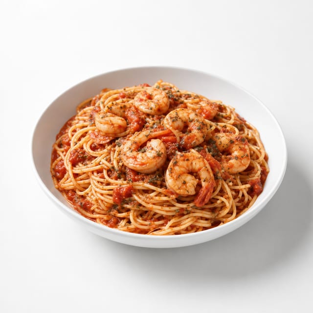 Shrimp Fra Diavolo.