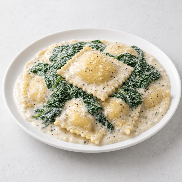 Spinach Ravioli.