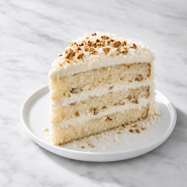 Italian Cream Cake.