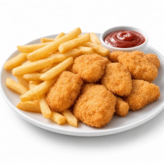 Chicken Nuggets & Fries.