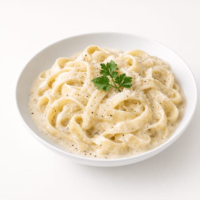 Fettuccine Alfredo.