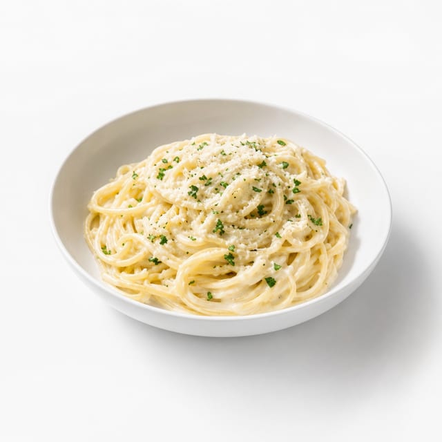 Spaghetti Alfredo.